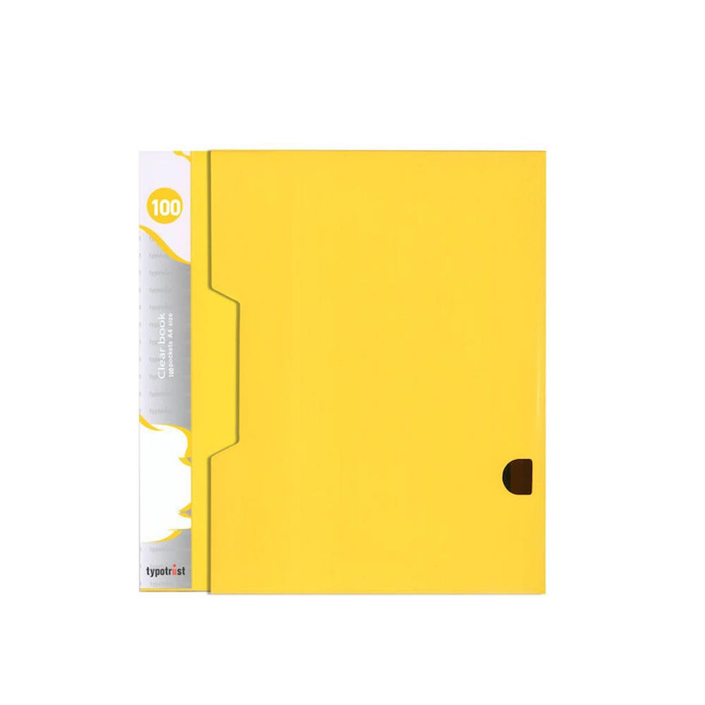 Ντοσιέ Σουπλ Α4 100 Θέσεων Κίτρινο FP10001-21 Typotrust - 102911