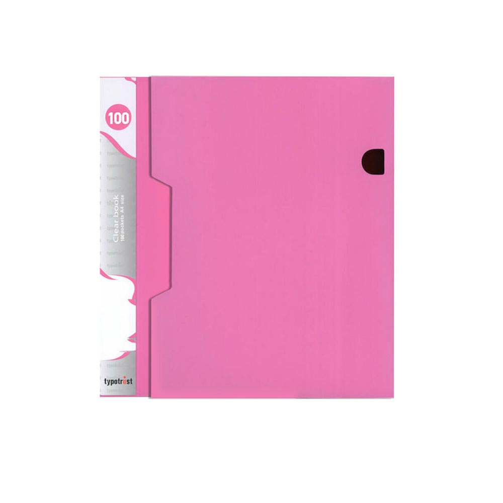 Ντοσιέ Σουπλ Α4 100 Θέσεων Ροζ FP10001-24 Typotrust - 102909