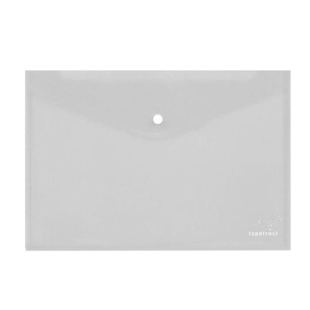Φάκελος με Κουμπί Α4 Διάφανο FP2500410 Typotrust - 122223