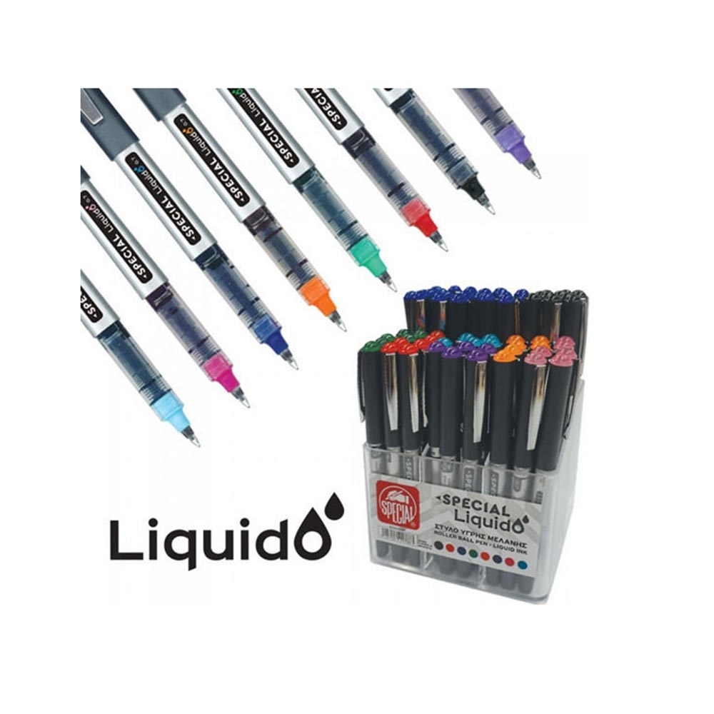 Στυλό Υγρής Μελάνης Special Liquido Κόκκινο Μελάνι 0.7mm SP20007-02 Typotrust - 1