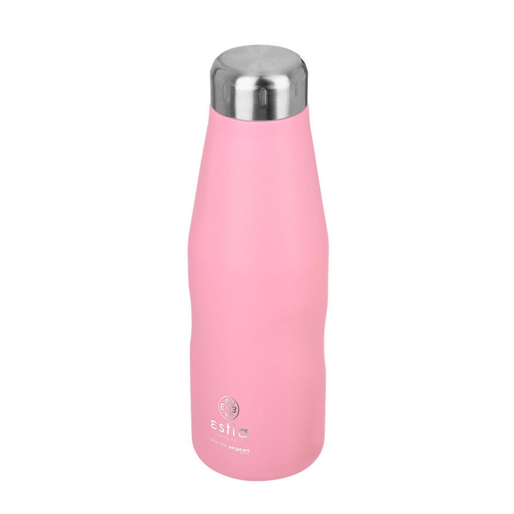 Μπουκάλι Θερμός Ανοξείδωτο Travel Flask Save The Aegean - Blossom Rose 500ml 7812 Estia - 86637