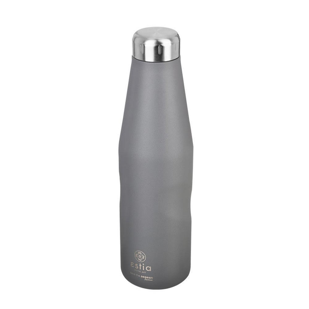 Μπουκάλι Θερμός Ανοξείδωτο Travel Flask Save The Aegean - Fjord Grey 750ml 9823 Estia - 86670