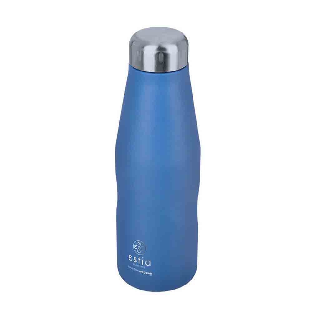 Μπουκάλι Θερμός Ανοξείδωτο Travel Flask Save The Aegean - Denim Blue 500ml 12052 Estia - 86640