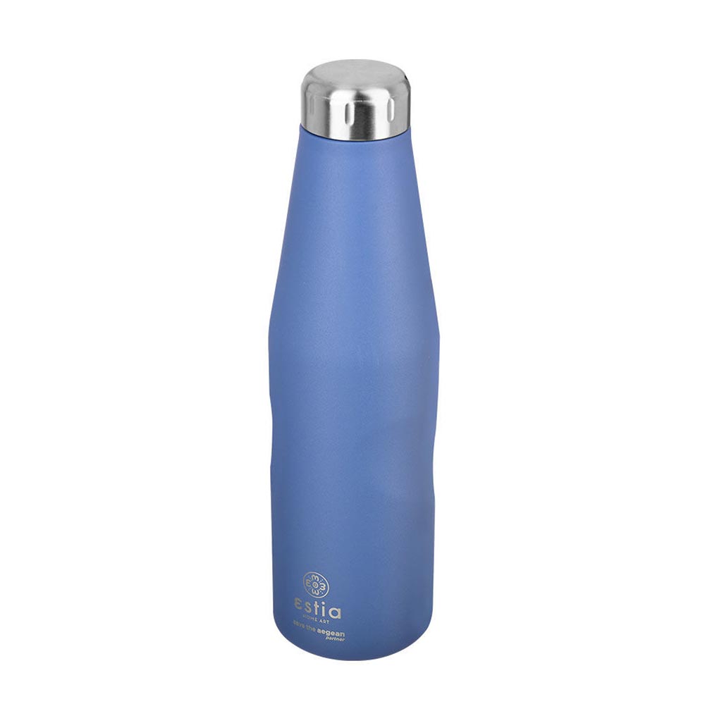 Μπουκάλι Θερμός Ανοξείδωτο Travel Flask Save The Aegean - Denim Blue 750ml 16616 Estia - 86669