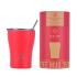 Ποτήρι Θερμός Ανοξείδωτο Coffee Mug Save The Aegean - Scarlet Red 350ml 16845 Estia - 1