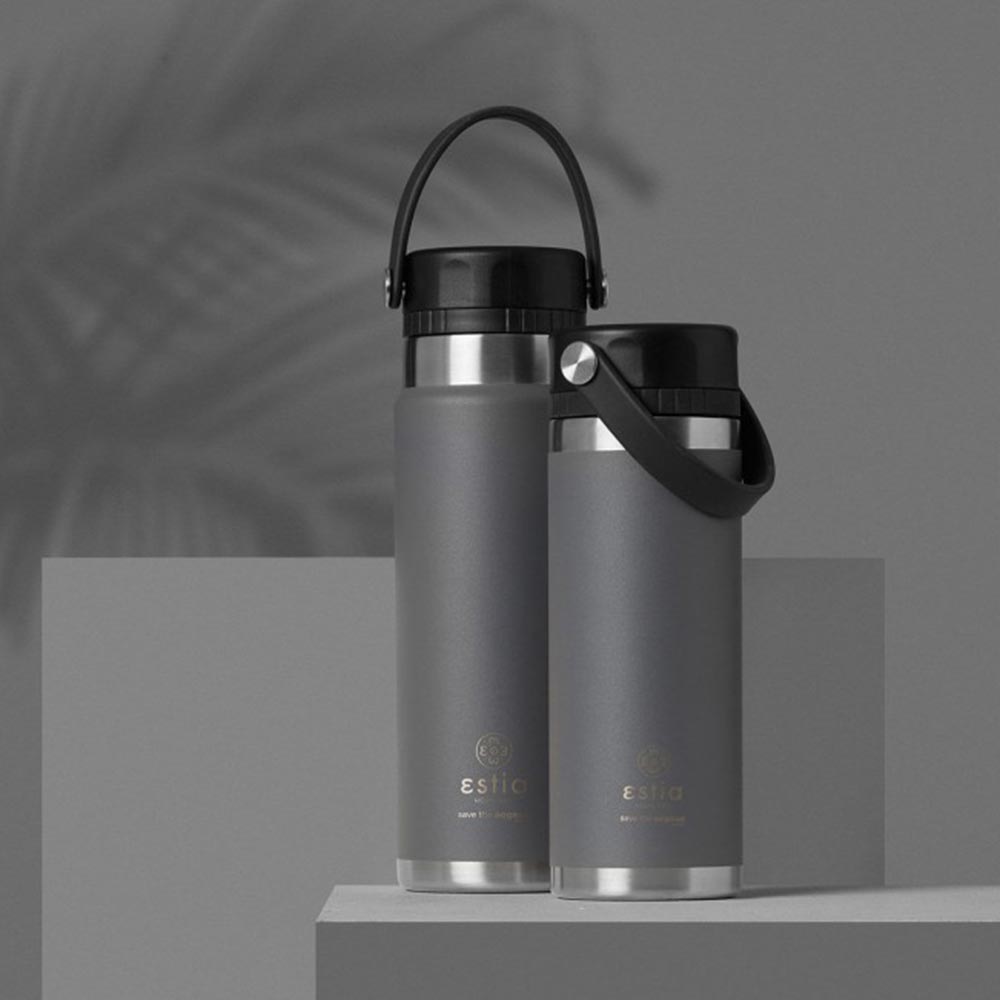 Θερμός Ανοξείδωτο Travel Chug Save The Aegean - Fjord Grey 750ml 17897 Estia - 2