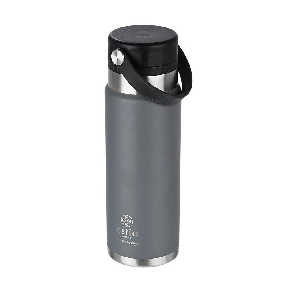 Θερμός Ανοξείδωτο Travel Chug Save The Aegean - Fjord Grey 750ml 17897 Estia - 0