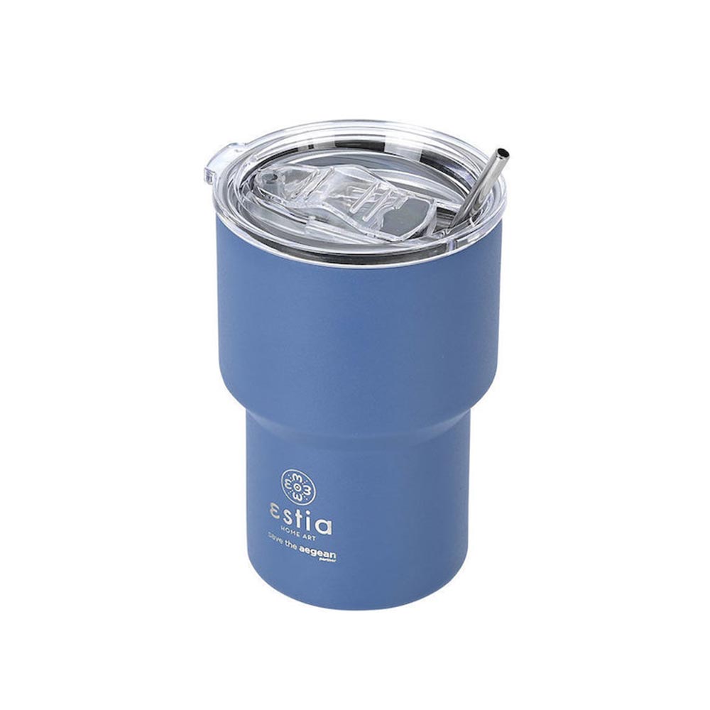 Ποτήρι Θερμός Mug Lite Save The Aegean - Denim Blue 400ml 18450 Estia - 100743