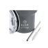 Ποτήρι Θερμός Mug Lite Save The Aegean - Fjord Grey 400ml 18467 Estia - 2