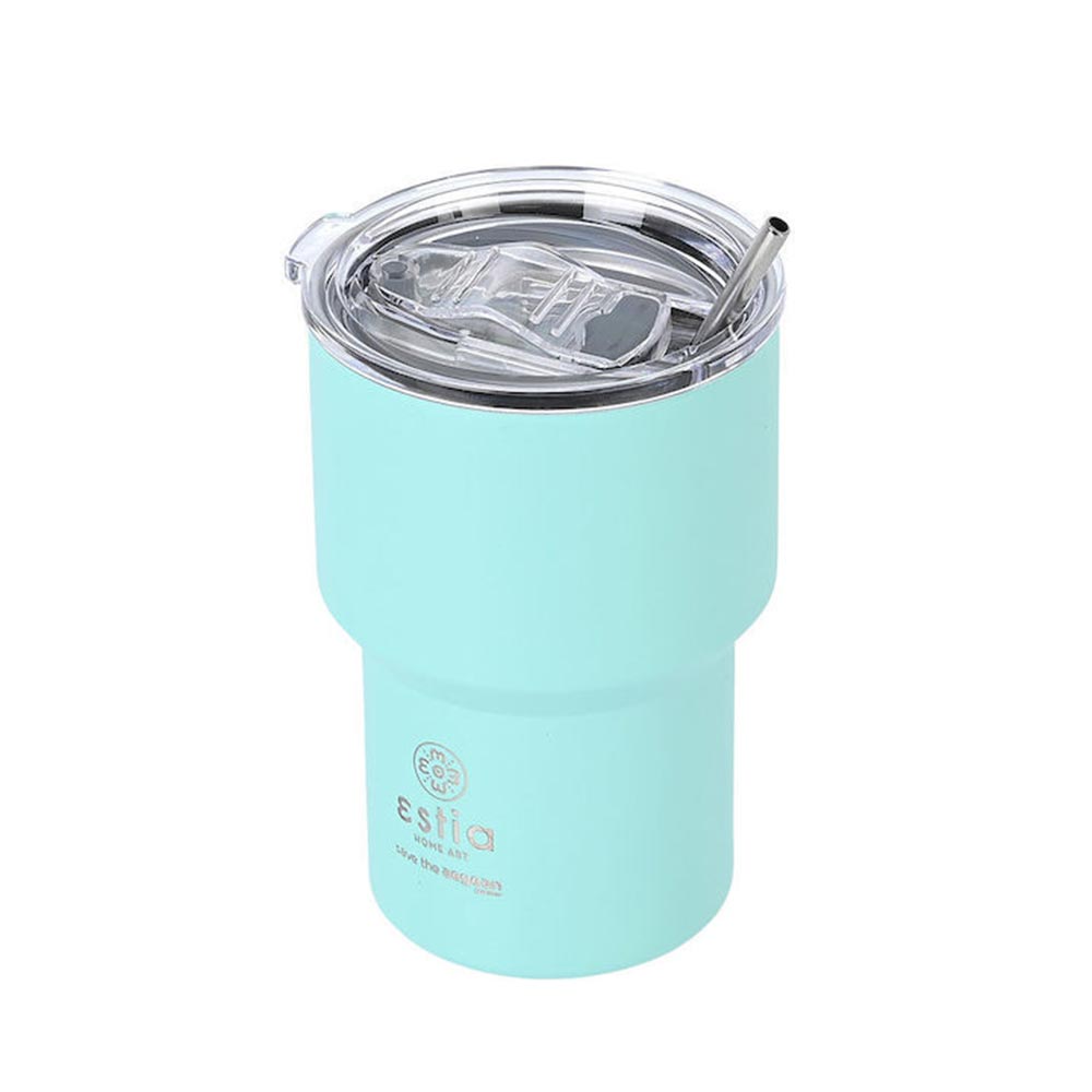 Ποτήρι Θερμός Mug Lite Save The Aegean - Bermuda Green 400ml 18481 Estia - 100723
