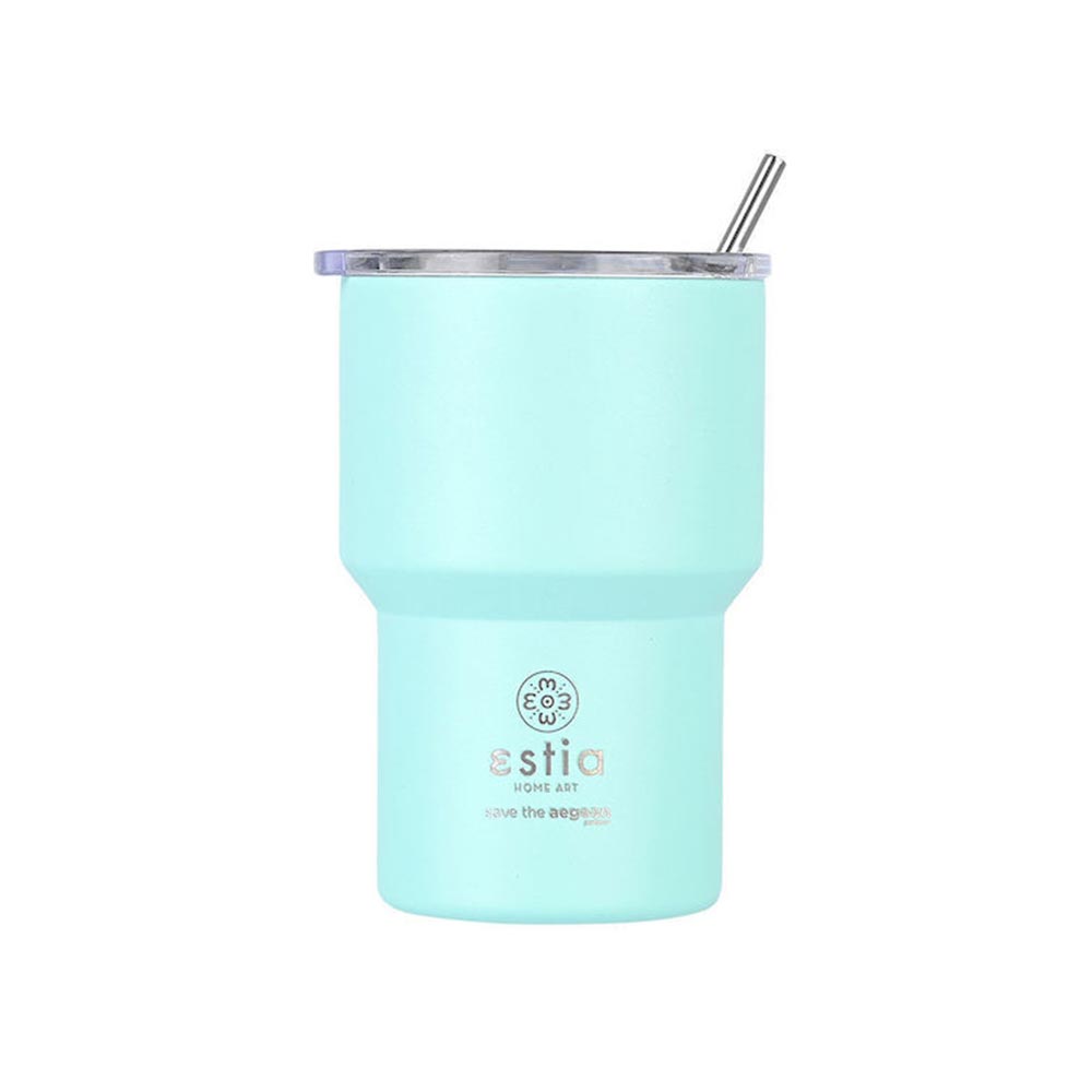 Ποτήρι Θερμός Mug Lite Save The Aegean - Bermuda Green 400ml 18481 Estia - 1