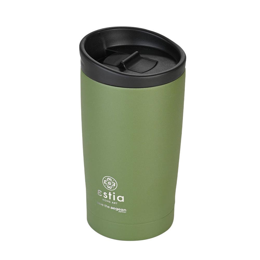 Ποτήρι Θερμός Ανοξείδωτο Travel Mug Save The Aegean - Forest Spirit 350ml 20392 Estia - 86755