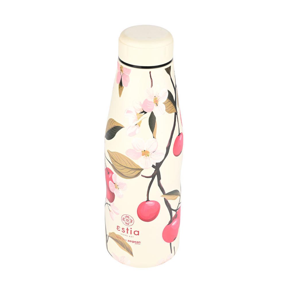 Μπουκάλι Θερμός Ανοξείδωτο Travel Flask Save The Aegean - Sakura Whisper 500ml 22143 Estia - 86657