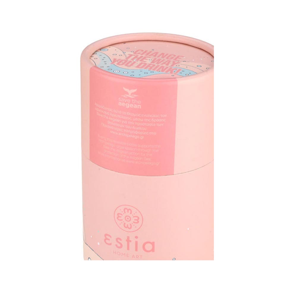 Μπουκάλι Θερμός Ανοξείδωτο Travel Flask Save The Aegean - Whimsy Wonders 500ml 22273 Estia - 2