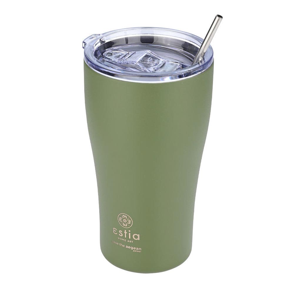 Ποτήρι Θερμός Ανοξείδωτο Coffee Mug Save The Aegean	- Forest Spirit 500ml 23140 Estia - 0