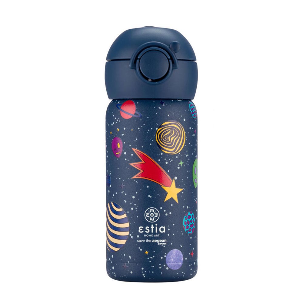 Παγούρι Θερμός Ανοξείδωτο Wonder Bottle - Cosmic Voyagers 350ml 23478 Estia - 86778