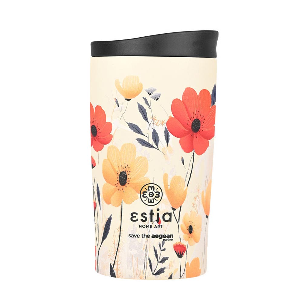 Ποτήρι Θερμός Ανοξείδωτο Travel Mug Save The Aegean - Summer Reverie 350ml 25656 Estia - 86774