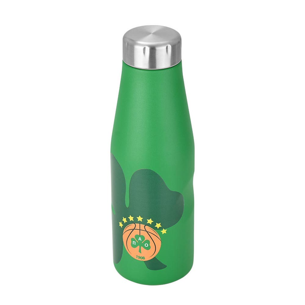 Μπουκάλι Θερμός Ανοξείδωτο Travel Flask Panathinaikos BC Edition 500ml 27193 Estia - 86631