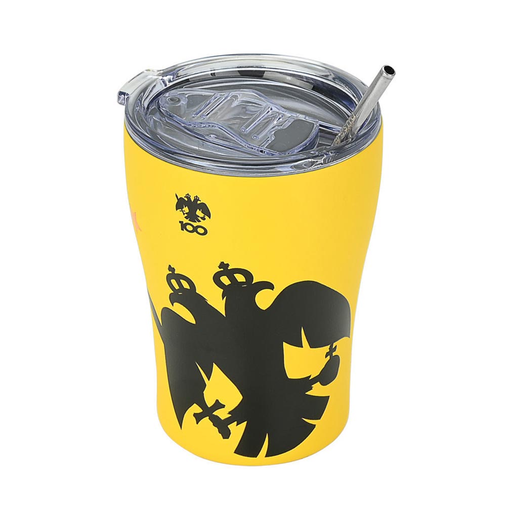 Ποτήρι Θερμός Ανοξείδωτο Coffee Mug AEK BC Edition 350ml 27278 Estia - 0