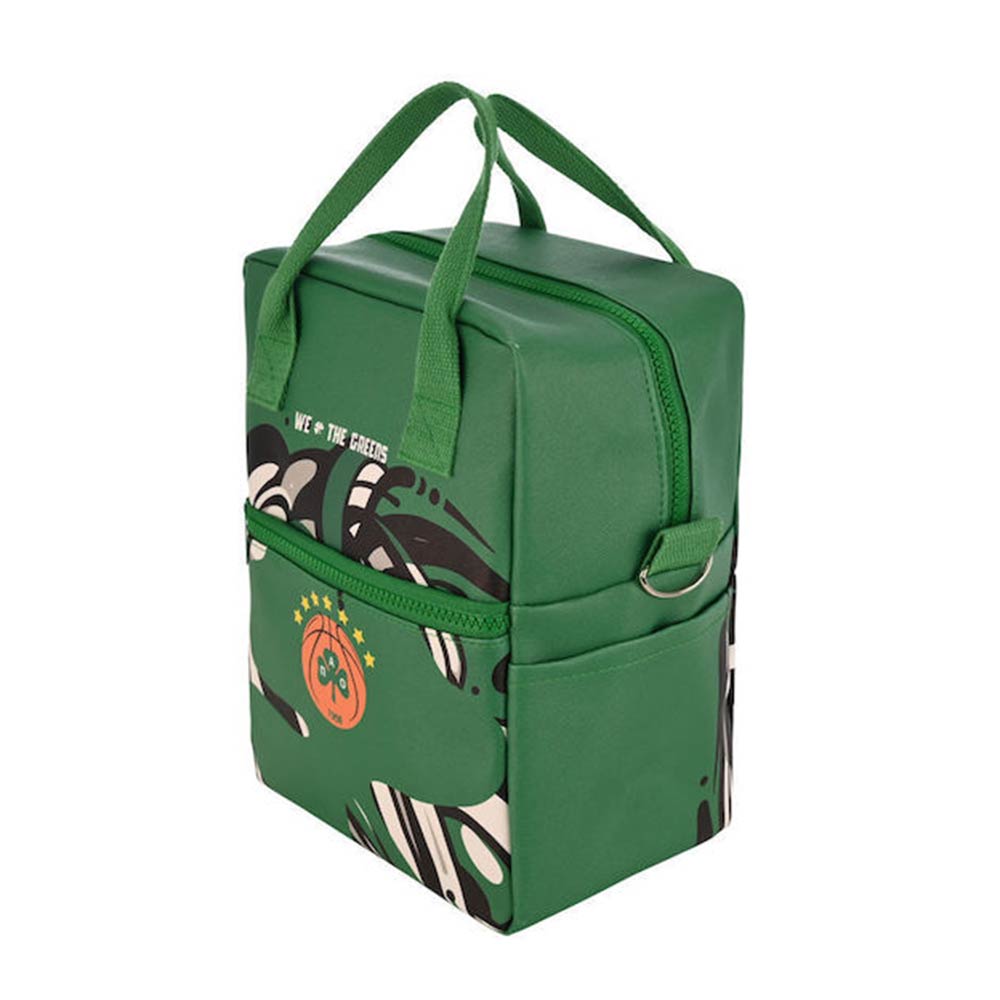  Ισοθερμικό Τσαντάκι Φαγητού Χειρός Save The Aegean Panathinaikos BC Edition We The Greens 7Lt 29920 Estia - 1