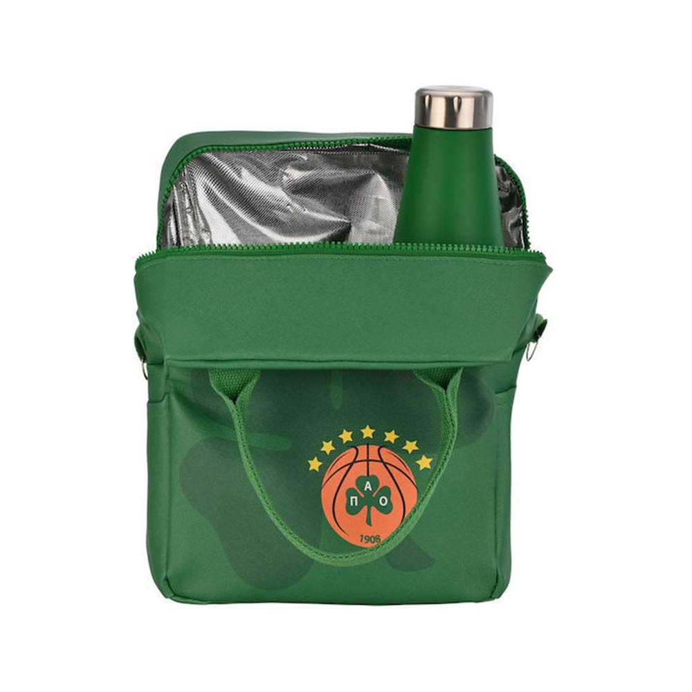 Ισοθερμικό Τσαντάκι Φαγητού Χειρός Save The Aegean Panathinaikos BC Edition 7Lt 29937 Estia - 2