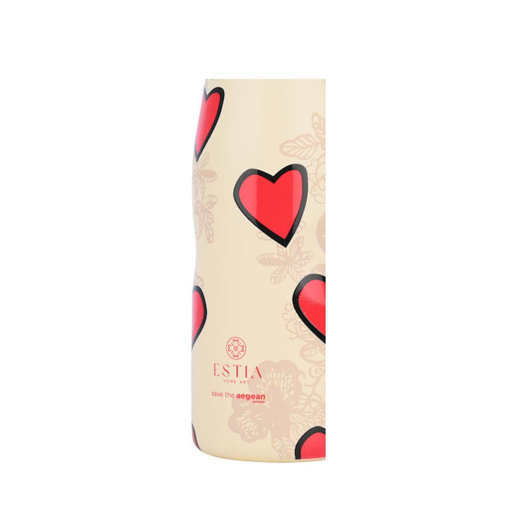 Μπουκάλι Θερμός Ανοξείδωτο Travel Flask Save The Aegean - Tender Lace 500ml 31664 Estia - 2