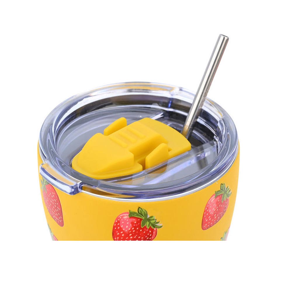 Ποτήρι Θερμός Ανοξείδωτο Coffee Mug Save The Aegean - Berry Bright 350ml 31688 Estia - 1