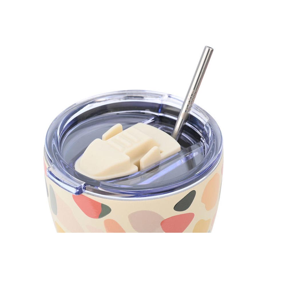 Ποτήρι Θερμός Ανοξείδωτο Coffee Mug Save The Aegean - Hue Pebbles 350ml 31718 Estia - 1