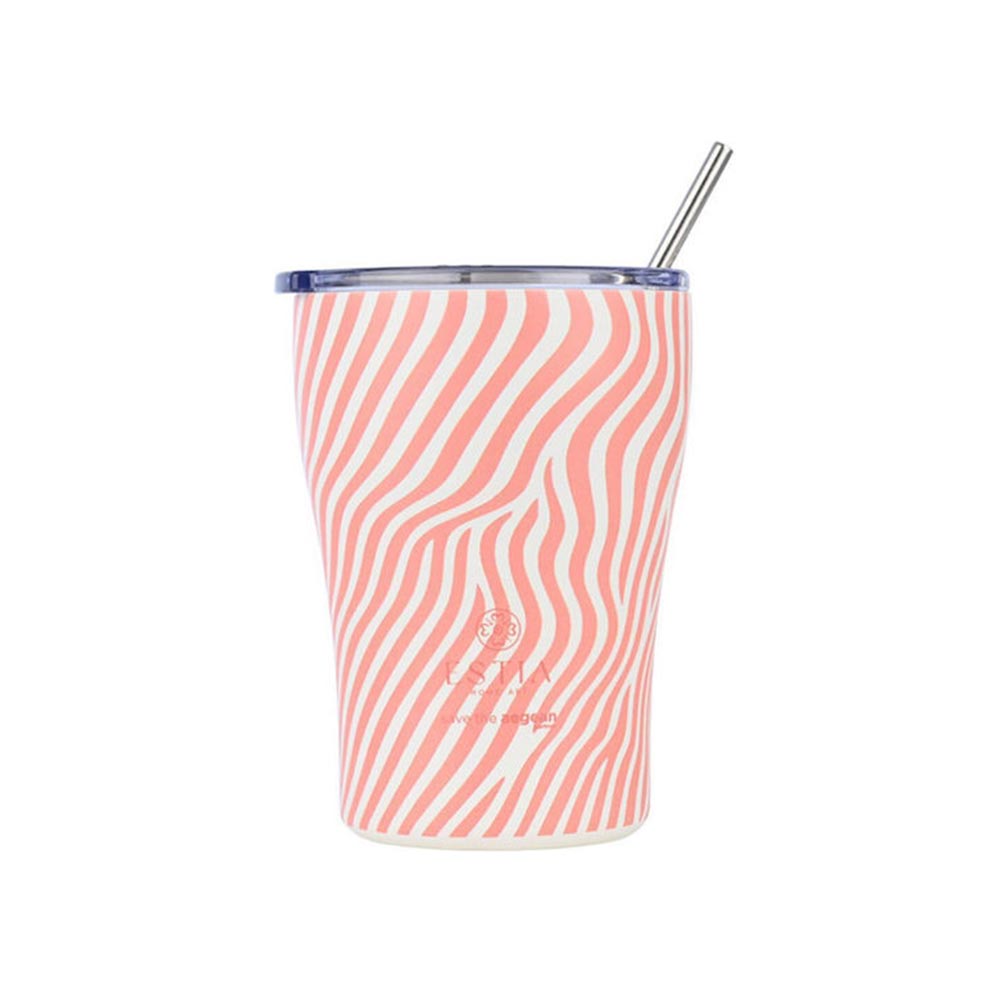 Ποτήρι Θερμός Ανοξείδωτο Coffee Mug Save The Aegean - Soft Ripple 350ml 31732 Estia - 99520