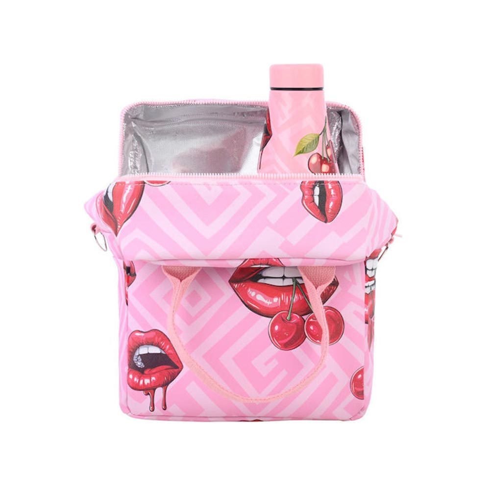 Ισοθερμικό Τσαντάκι Φαγητού Χειρός Save The Aegean Blush Pop 7Lt 32968 Estia - 2