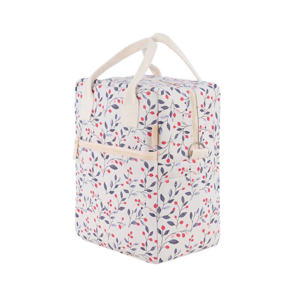 Ισοθερμικό Τσαντάκι Φαγητού Χειρός Save The Aegean Bloom Beige 7Lt 32982 Estia - 1