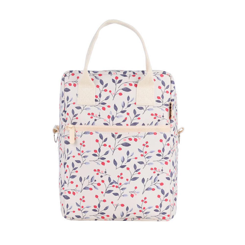 Ισοθερμικό Τσαντάκι Φαγητού Χειρός Save The Aegean Bloom Beige 7Lt 32982 Estia - 124404