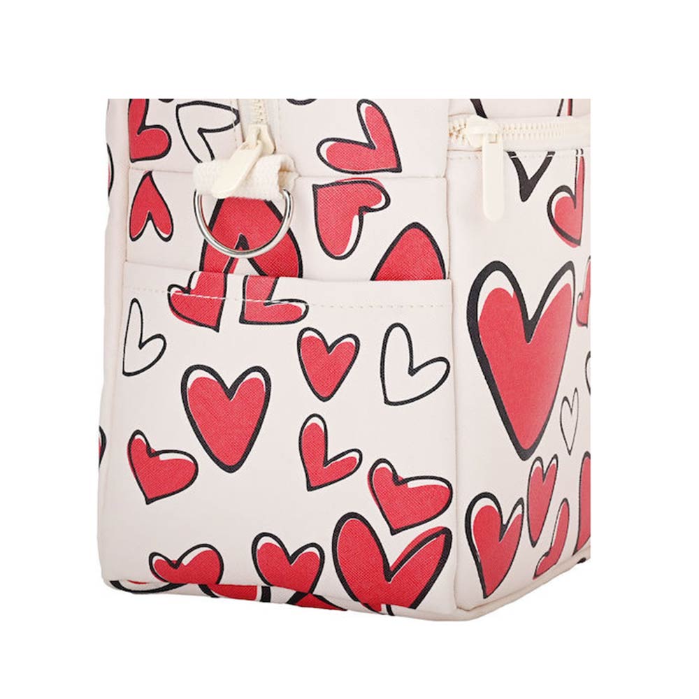 Ισοθερμικό Τσαντάκι Φαγητού Χειρός Save The Aegean Red Valentine 7Lt 38359 Estia - 2