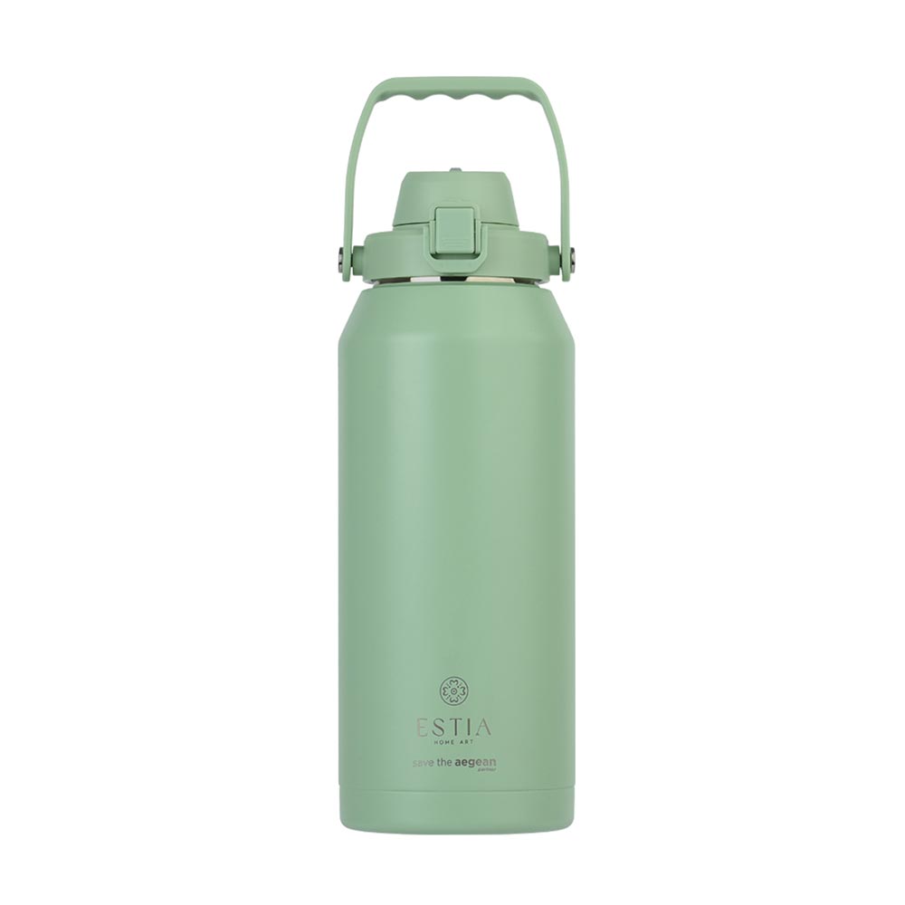 Ανοξείδωτο Μπουκάλι Θερμός Save The Aegean Lift Pine 1.8Lt 41441 Estia - 124374