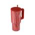 Ποτήρι Θερμός με Καλαμάκι Save The Aegean Straw Tumbler XL Viva Stripe 900ml 41564 Estia - 0
