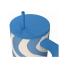 Ποτήρι Θερμός με Καλαμάκι Save The Aegean Straw Tumbler XL Ocean Wacves 900ml 41571 Estia - 2