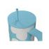 Ποτήρι Θερμός με Καλαμάκι Save The Aegean Straw Tumbler XL Blue Daisy 900ml 41618 Estia - 2