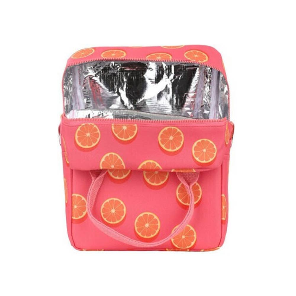 Ισοθερμικό Τσαντάκι Φαγητού Χειρός Save The Aegean Orange Pop 7Lt 41854 Estia - 2
