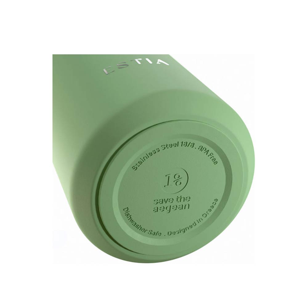 Ανοξείδωτο Μπουκάλι Θερμός Flow Save the Aegean Pine 500ml 41953 Estia - 2