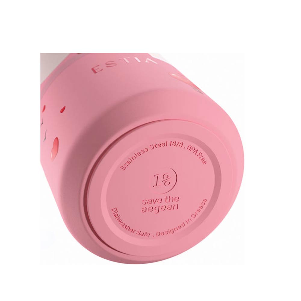 Ανοξείδωτο Μπουκάλι Θερμός Flow Save the Aegean Love Ascend 500ml 42011 Estia - 2