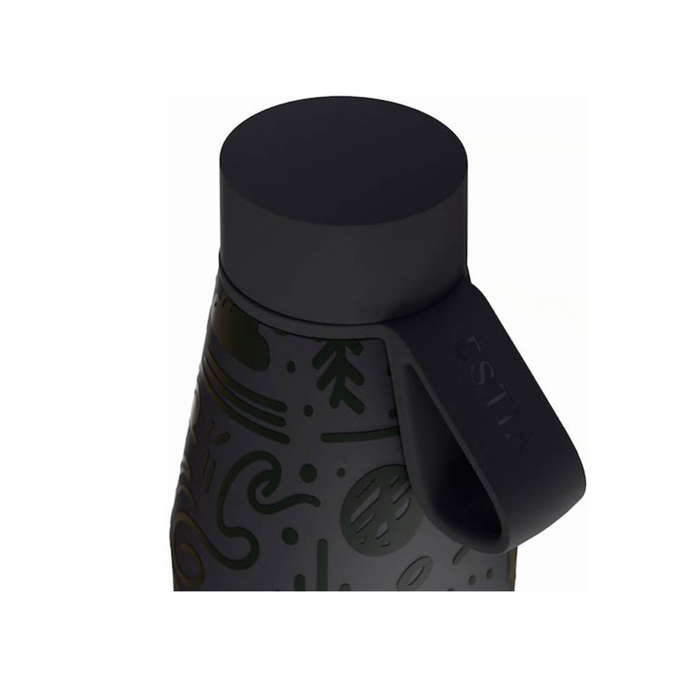 Ανοξείδωτο Μπουκάλι Θερμός Flow Save the Aegean Noir Echo 500ml 42059 Estia - 3