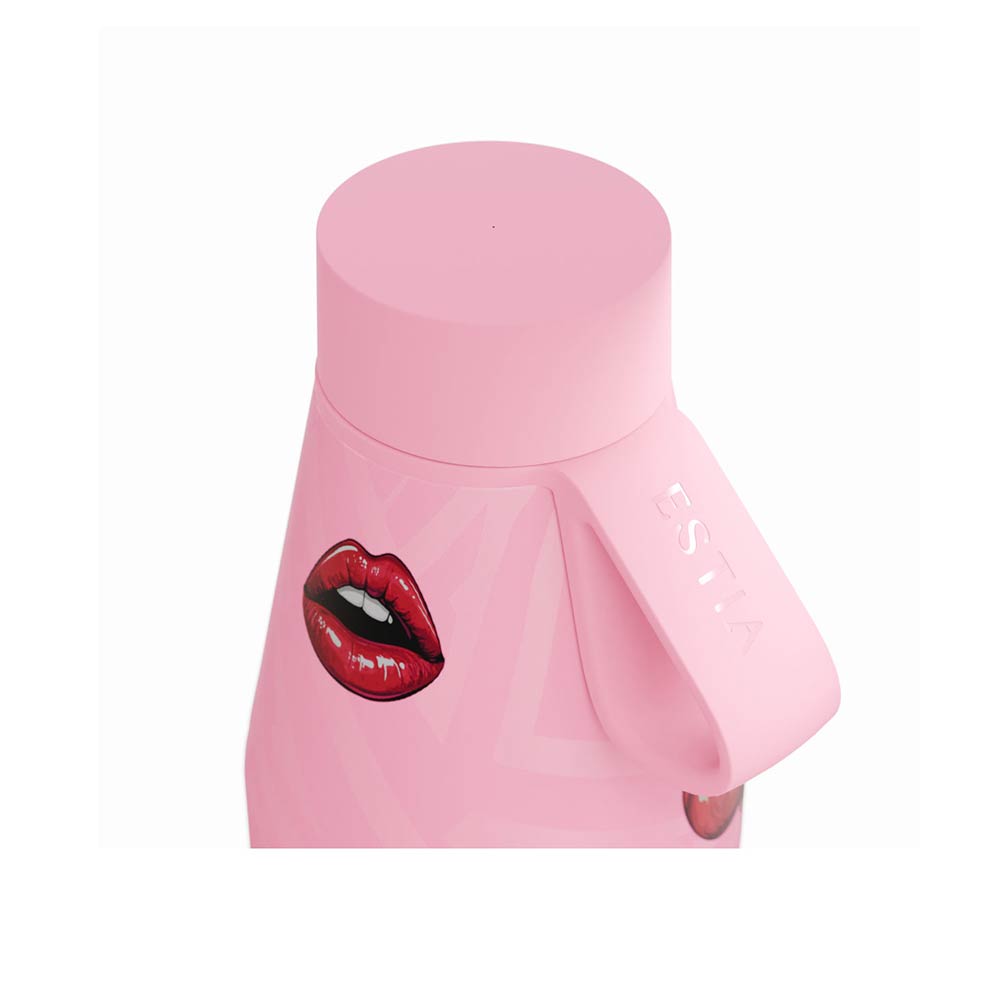 Ανοξείδωτο Μπουκάλι Θερμός Flow Save the Aegean Blush Pop 500ml 42080 Estia - 3