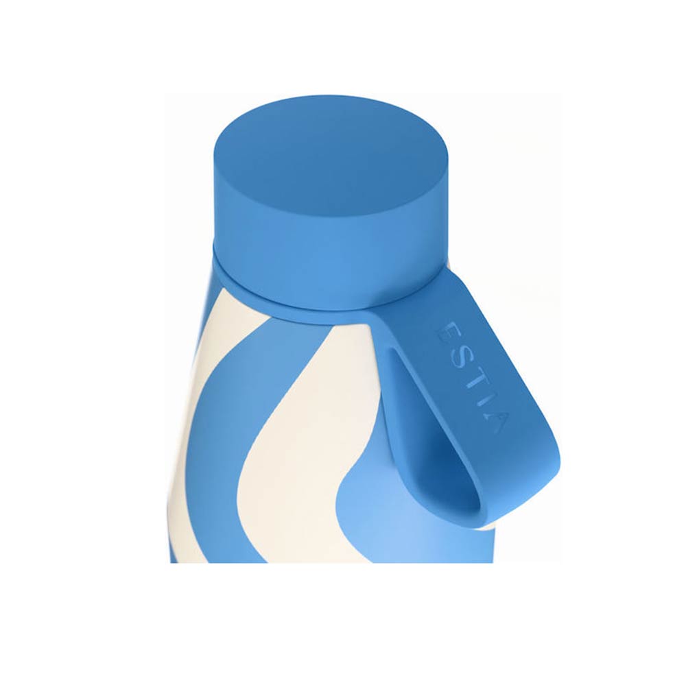 Ανοξείδωτο Μπουκάλι Θερμός Flow Save the Aegean Ocean Waves 500ml 42141 Estia - 2