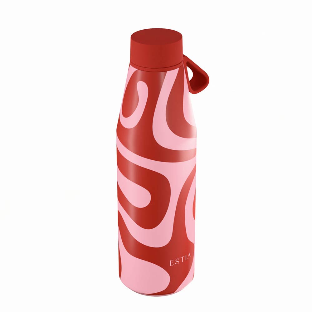 Ανοξείδωτο Μπουκάλι Θερμός Flow Save the Aegean Coral Waves 500ml 42158 Estia - 1