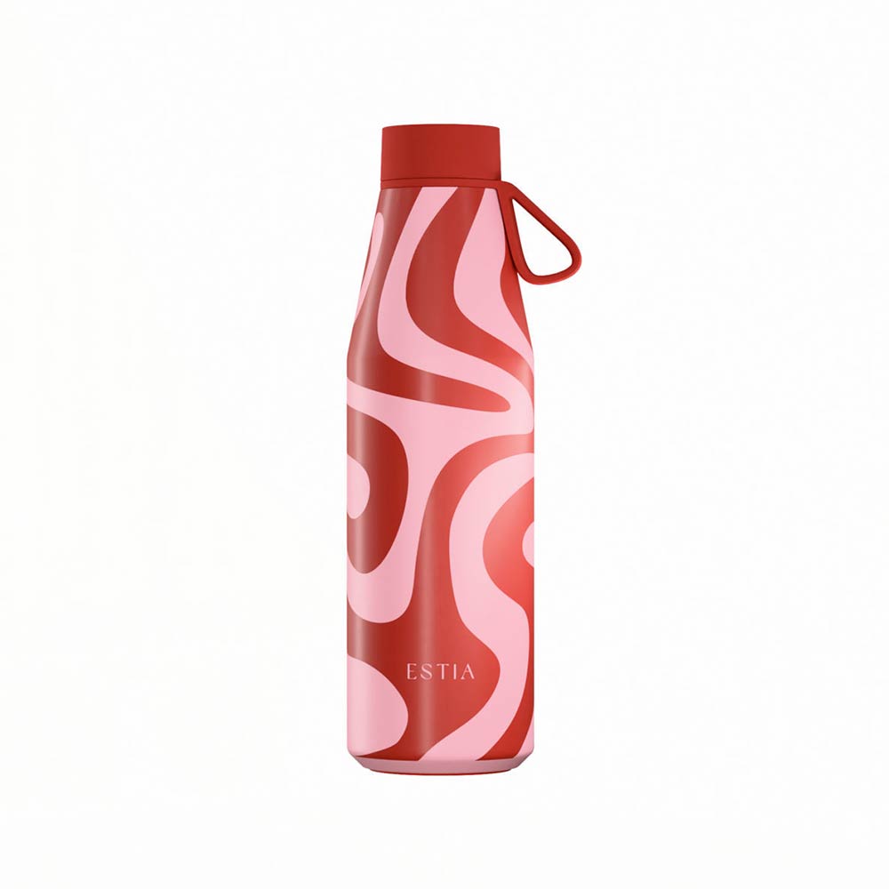 Ανοξείδωτο Μπουκάλι Θερμός Flow Save the Aegean Coral Waves 500ml 42158 Estia - 123968