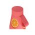 Ανοξείδωτο Μπουκάλι Θερμός Flow Save the Aegean Orange Pop 500ml 42165 Estia - 1