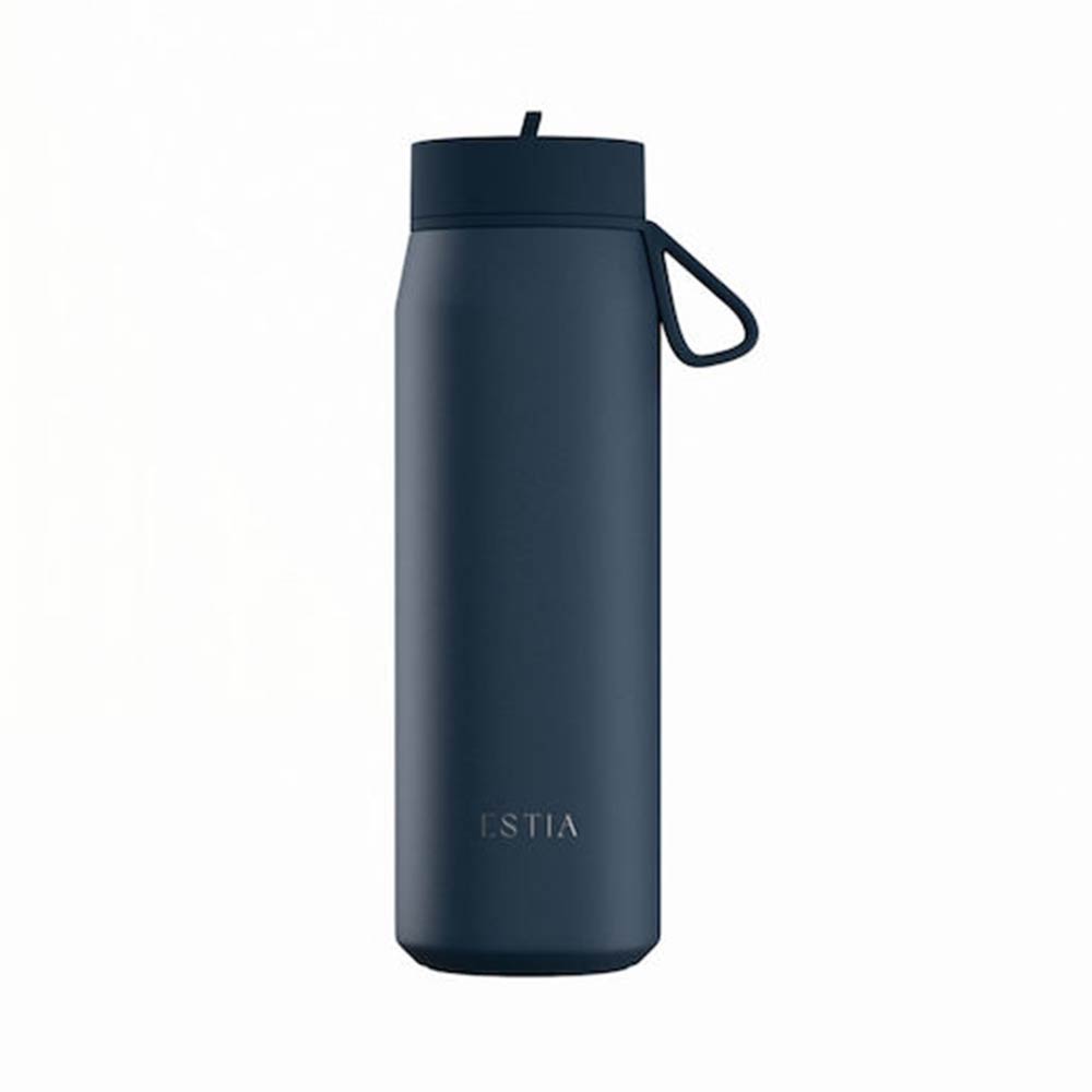 Ανοξείδωτο Μπουκάλι Θερμός Pulse Save the Aegean Indigo 500ml 42219 Estia - 124201