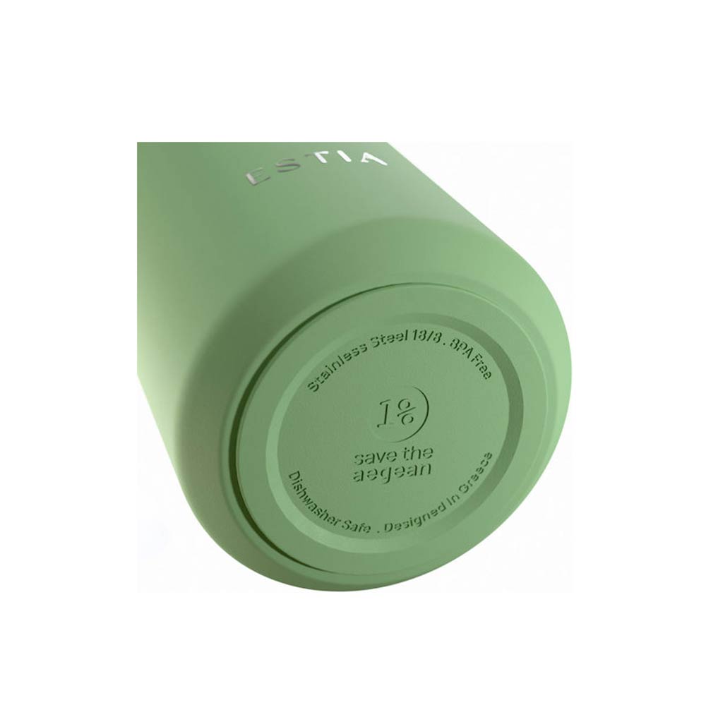 Ανοξείδωτο Μπουκάλι Θερμός Pulse Save the Aegean Pine 500ml 42394 Estia - 2