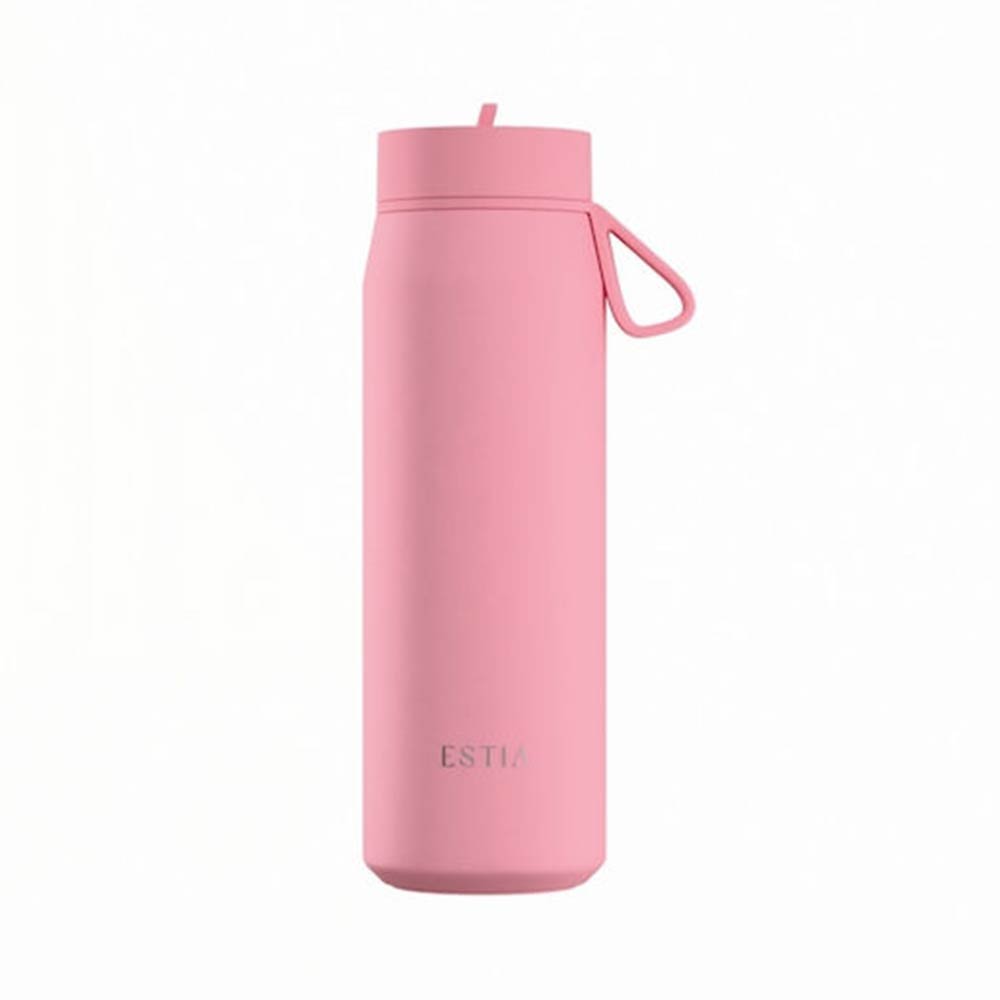 Ανοξείδωτο Μπουκάλι Θερμός Pulse Save the Aegean Rose 500ml 42417 Estia - 124236