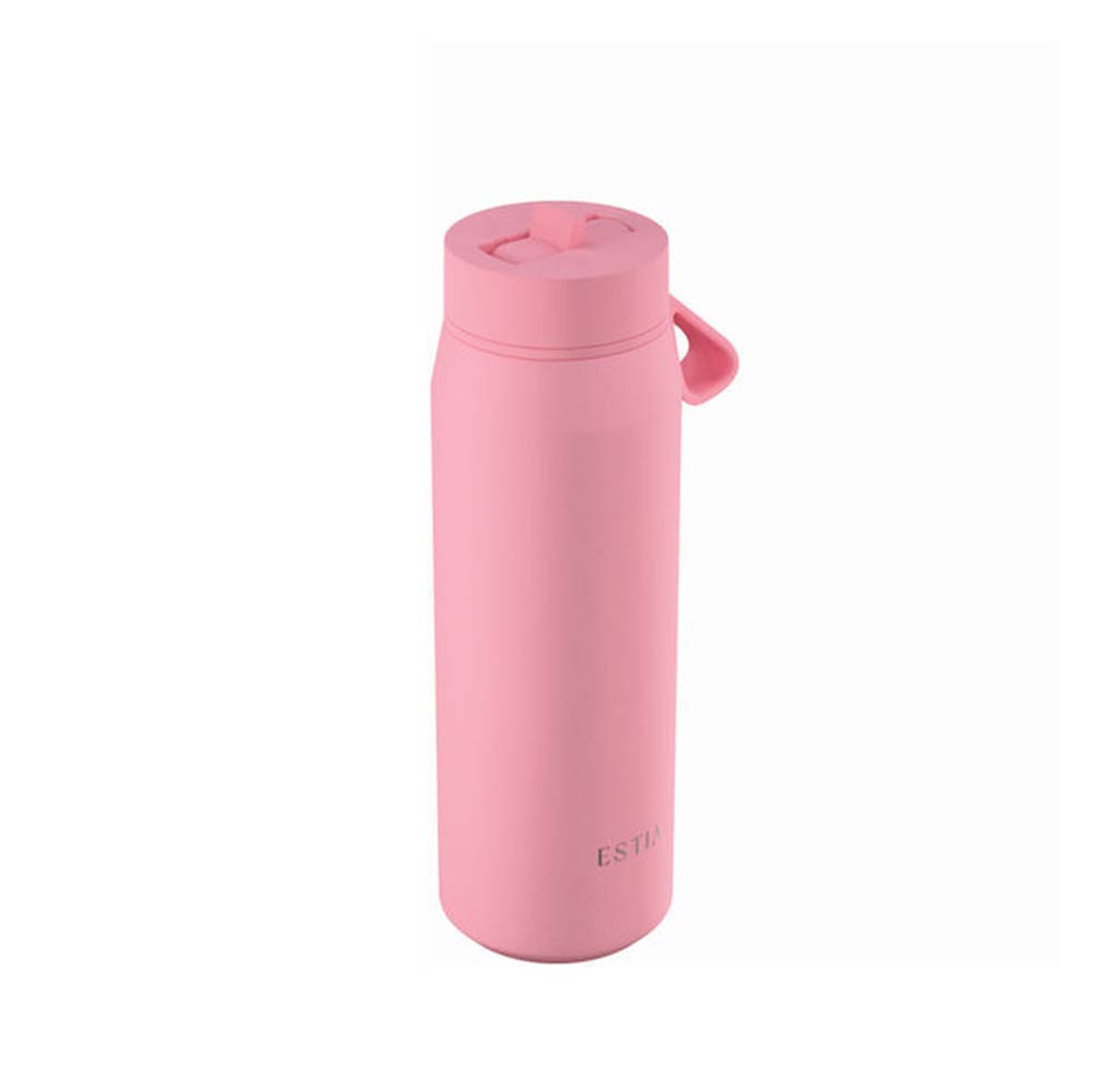 Ανοξείδωτο Μπουκάλι Θερμός Pulse Save the Aegean Rose 500ml 42417 Estia - 1